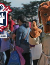 Image of crowd at annual National Night Out festivities