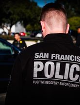 Image of fugitive recovery enforcement team officer
