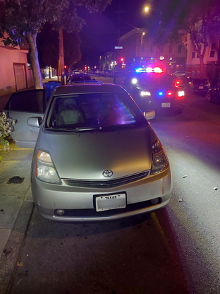 image uf suspect vehicle during prostitution enforcement 