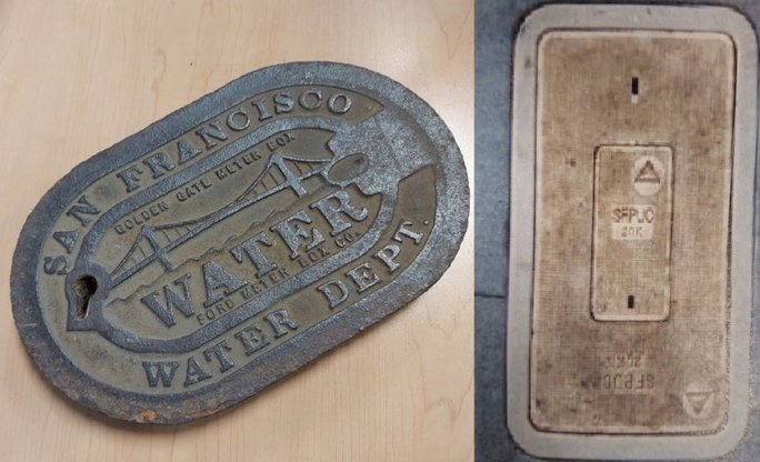 water department plate theft