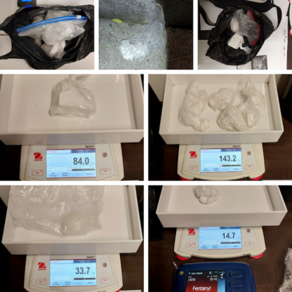 Image of narcotics seized during law enforcement operation.