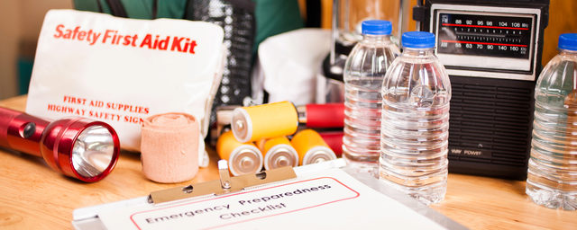 Disaster preparedness and emergency safety first aid kit